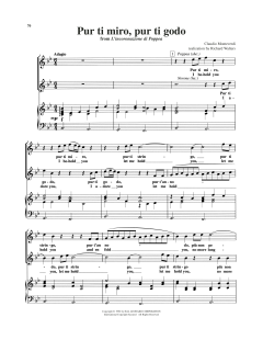 Pur ti miro, pur ti godo von Claudio Monteverdi (Download) 
