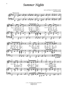 Summer Nights von Warren Casey (Download) 