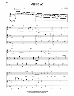 Sweet Dreams von Patsy Cline (Download) 