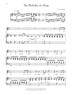 The Birthday Of A King von William H. Neidlinger (Download) 