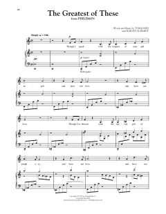 The Greatest Of These von Harvey Schmidt (Download) 