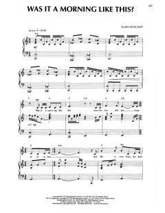 Was It A Morning Like This? von Sandi Patty (Download) 