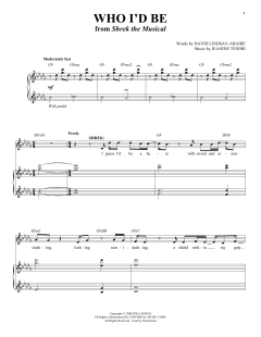 Who I'd Be von Jeanine Tesori (Download) 