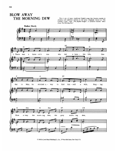 Blow Away The Morning Dew von Traditional English (Download) 