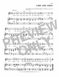 Cape Cod Girls von Traditional Folksong (Download) 