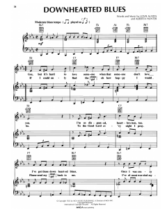 Down Hearted Blues von Bessie Smith (Download) 