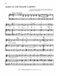 Down In The Willow Garden von Traditional (Download) 