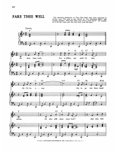 Fare Thee Well (Download) 