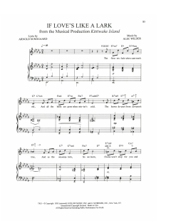 If Love's Like A Lark von Alec Wilder (Download) 