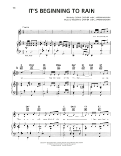 It's Beginning To Rain von William J. Gaither (Download) 