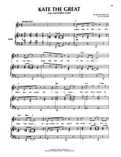 Kate The Great von Cole Porter (Download) 