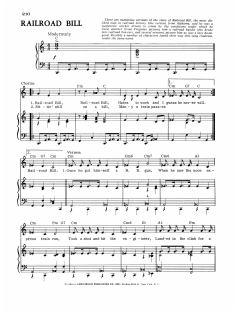 Railroad Bill von Southern American Folksong (Download) 