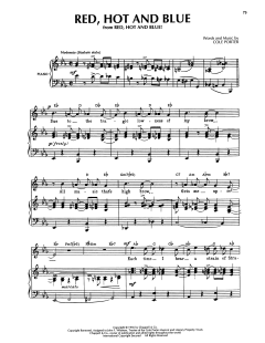 Red, Hot And Blue von Cole Porter (Download) 