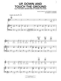 Up, Down And Touch The Ground von Robert Bernard Sherman (Download) 