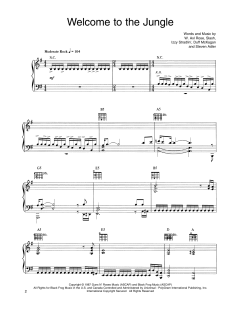 Welcome To The Jungle von Guns N' Roses (Download) 