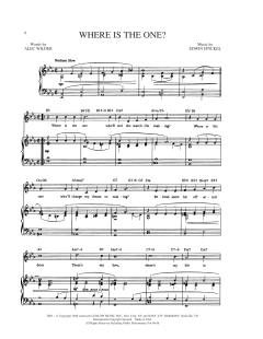 Where Is The One von Frank Sinatra (Download) 