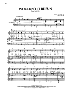 Wouldn't It Be Fun von Cole Porter (Download) 