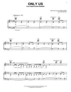 Only Us von Benj Pasek (Download) 