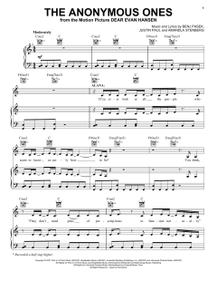 The Anonymous Ones von Benj Pasek (Download) 