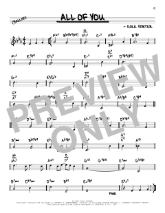 All Of You von Cole Porter (Download) 