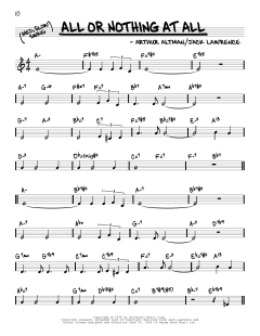 All Or Nothing At All von Frank Sinatra (Download) 