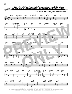 I'm Getting Sentimental Over You von George Bassman (Download) 