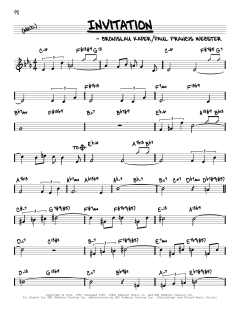 Invitation von Bronislau Kaper (Download) 