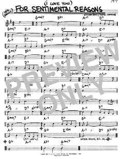 (I Love You) For Sentimental Reasons von Nat King Cole (Download) 