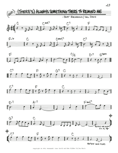 (There's) Always Something There To Remind Me von Hal David (Download) 