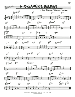 A Dreamer's Holiday von Mabel Wayne (Download) 