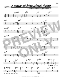 A Foggy Day von Ira Gershwin (Download) 