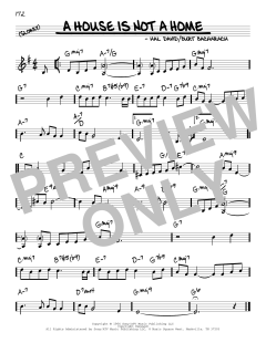 A House Is Not A Home von Hal David (Download) 