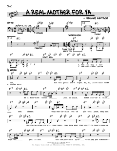 A Real Mother For Ya von Johnny "Guitar" Watson (Download) 