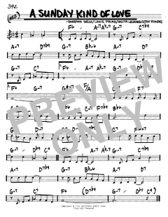 A Sunday Kind Of Love von Louis Prima (Download) 