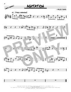 Agitation von Miles Davis (Download) 