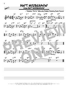 Ain't Misbehavin' von Andy Razaf (Download) 
