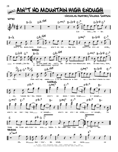 Ain't No Mountain High Enough von Valerie Simpson (Download) 