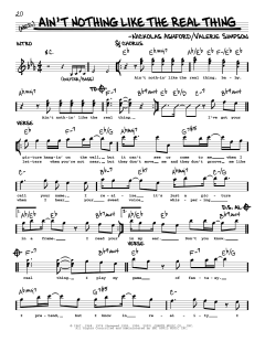 Ain't Nothing Like The Real Thing von Valerie Simpson (Download) 