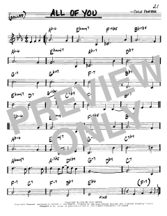 All Of You von Cole Porter (Download) 