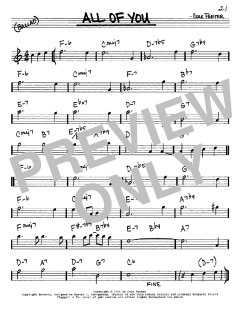 All Of You von Cole Porter (Download) 