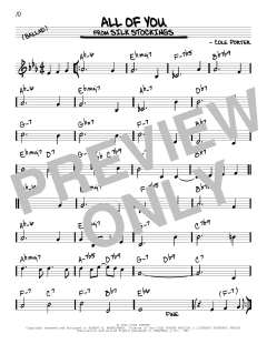 All Of You von Cole Porter (Download) 