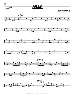 Amen von John Coltrane (Download) 