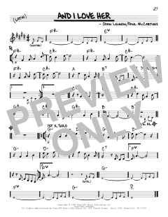 And I Love Her von The Beatles (Download) 