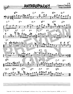 Anthropology von Charlie Parker (Download) 