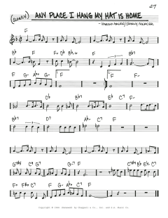 Any Place I Hang My Hat Is Home von Harold Arlen (Download) 
