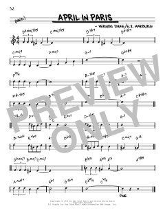 April In Paris [Reharmonized version] von Count Basie (Download) 