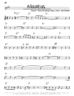 Aquarius von James Rado (Download) 