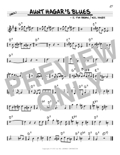 Aunt Hagar's Blues von William Christopher Handy (Download) 