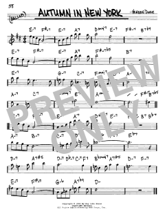 Autumn In New York von Bud Powell (Download) 