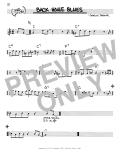Back Home Blues von Charlie Parker (Download) 